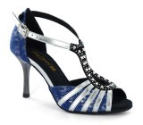 Blue and silver Sandal  adls280802