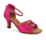 Pink Satin Sandal  A1620-2