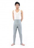 Gray & White Spun Cotton & Spandex GYM Wear  BL-DSG155002