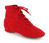 Red Canvas Jazz Boot  JZ721002