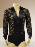 Black Lace Shirt  SZ-HYJ-M015