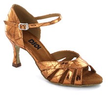 Brown patent Sandal  LS174506