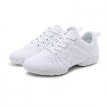 White Net Dance Sneaker DS670801