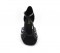 Black Imitated Leather Sandal  LS166112