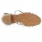 Beige Patent Sandal  LS167002