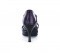 Purple & black patent Sandal  LS174003