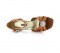 Brown Patent Leather Sandal LS174404