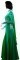 Green Lycra & Chiffon Dress  SZ-HYJ-B084