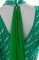 Green Lycra & Chiffon Dress  SZ-HYJ-B084