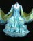Blue Spandex &Silk Fabric Dress  SZ-HYJ-B1102