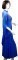 Blue Lace & Chiffon Gown  SZ-HYJ-B171