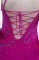 Hot Pink Lycra & Chiffon Gown  SZ-HYJ-B172