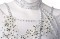 White Lycra & Chiffon Dress  sz-lhcc3067-DR8004