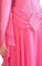 Pink Lycra & Chiffon Dress  SZ-LHCC3067-DRp1004