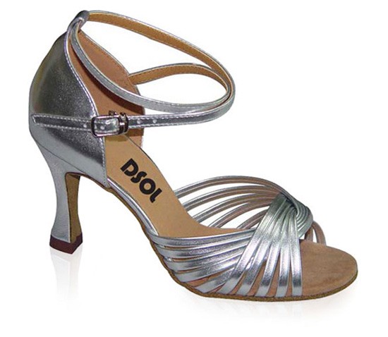 Silver patent leather Sandal  LS168603
