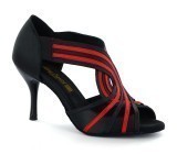 Black and red Sandal  adls279503