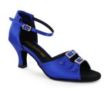 Blue satin Sandal  A1620-1