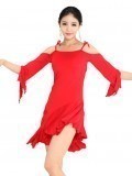 Red Polyester Long Dress  TBHB-05203901