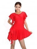 Red Spandex Long Dress  TBHB-2012801