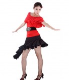 Black Viscose skirt  TBHB-808101