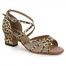 Cheetah & white Mesh Sandal  LS160112