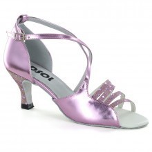 Purple Patent Sparkle Sandal  LS165111