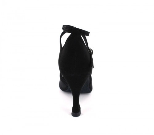 Black Nubuck & Mesh Sandal  LS163102