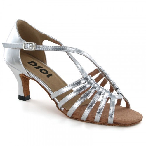 Silver Patent Leather Sandal  LS166102