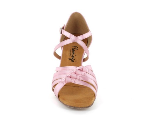Pink Satin Sandal  fls1699-13