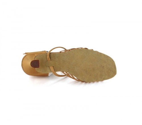 Bronze Satin Sandal  LS171402-1