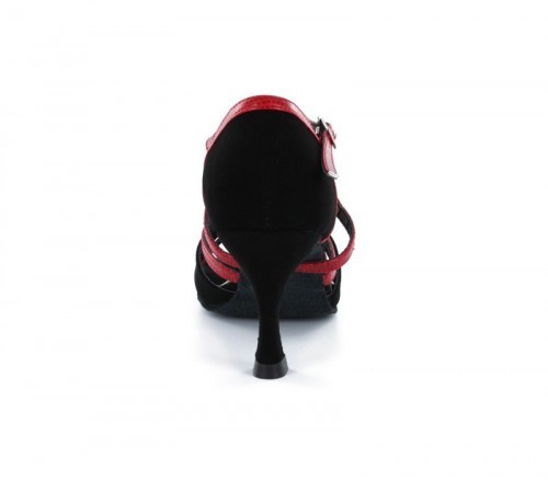 Black velvet Sandal  LS173702