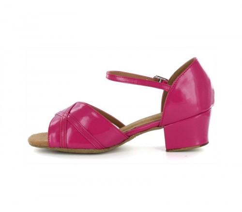 Hot pink patent Sandal  LS174909
