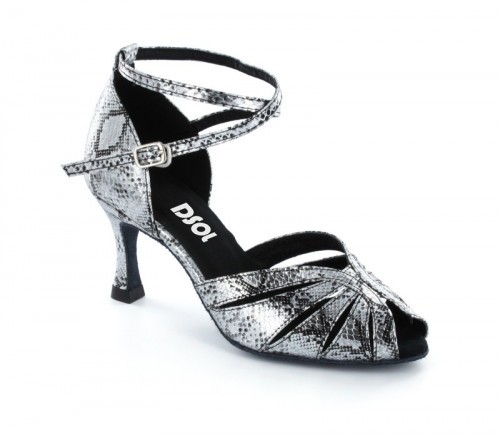 Black & Silver Patent leather LS271306c