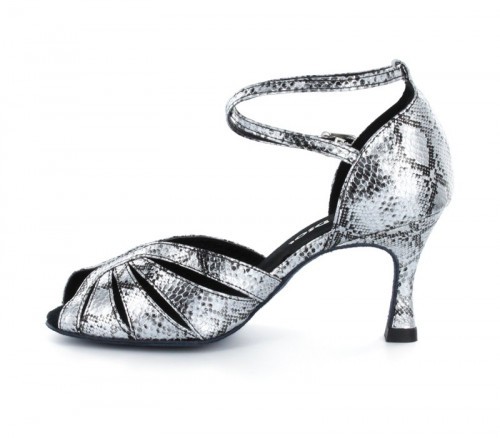 Black & Silver Patent leather LS271306