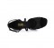 Black Satin & black Mesh Sandal  LS160111