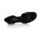 Black Satin Sandal  LS160203