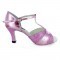 Purple Patent & Sparkle Sandal  LS160809