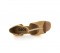 Tan Satin with Rhinestones Sandal  LS160907-1