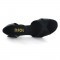 Black Satin Sandal  LS161503