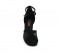 Black Nubuck & Mesh Sandal  LS163102