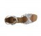 Silver PU Sandal  LS166406-1