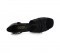 Black Satin Sandal  LS167201