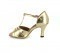 Gold metallic PU Sandal  LS170301