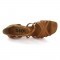 Bronze Satin Sandal  LS171003-1