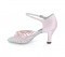 Pink Satin Sandal with  LS171206-1