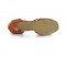Brown Satin Sandal  LS172904