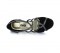 Black velvet with suede sole Sandal  LS173704