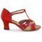 Red Satin & Sparkle Sandal 177901