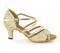 Gold Synthetic Leather Sandal  A273701