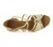 Gold Synthetic Leather Sandal  A273701
